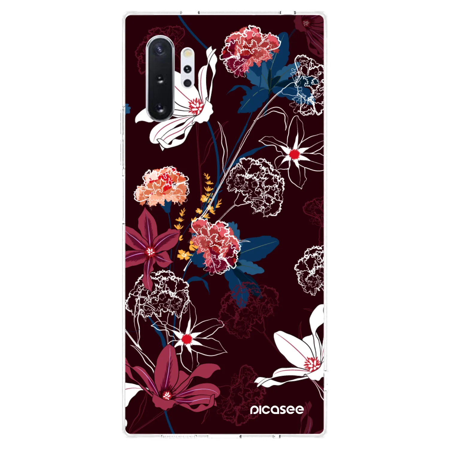 Picasee silikonski prozorni ovitek za Samsung Galaxy Note 10+ N975F - Dark Meadow