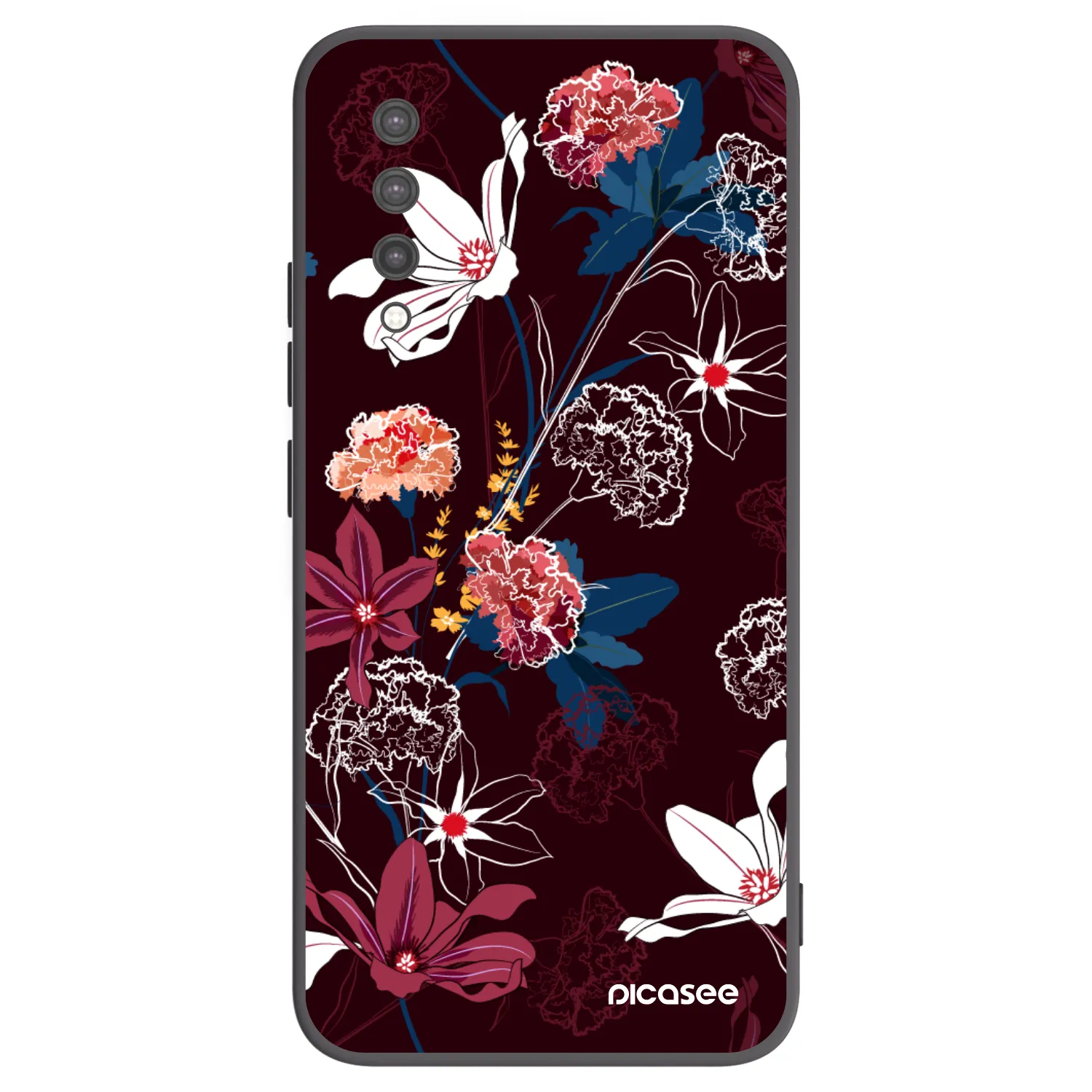 Picasee silikonski črni ovitek za Xiaomi Mi 9 Lite - Dark Meadow