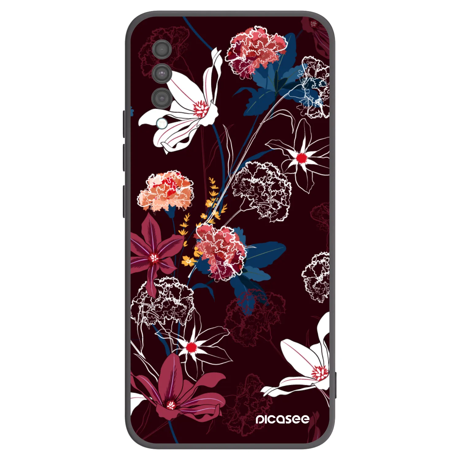 Picasee silikonski črni ovitek za Samsung Galaxy A30s A307F - Dark Meadow