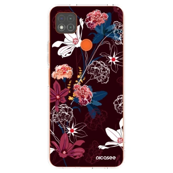 Picasee silikonski prozorni ovitek za Xiaomi Redmi 9C - Dark Meadow