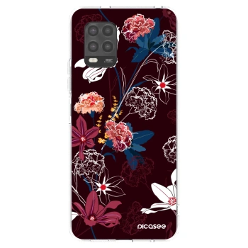 Picasee silikonski prozorni ovitek za Xiaomi Mi 10 Lite - Dark Meadow