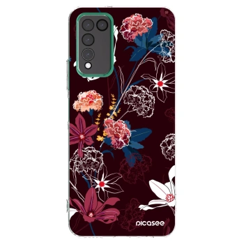 Picasee silikonski prozorni ovitek za Honor 10X Lite - Dark Meadow