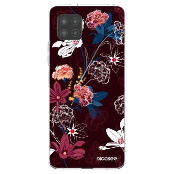 Picasee silikonski prozorni ovitek za Samsung Galaxy A42 A426B - Dark Meadow