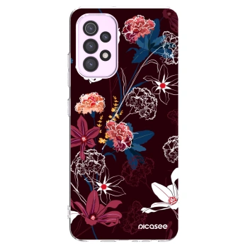 Picasee silikonski prozorni ovitek za Samsung Galaxy A32 5G A326B - Dark Meadow