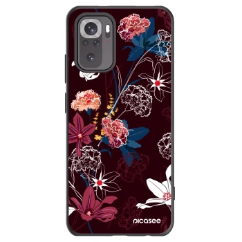 Picasee silikonski črni ovitek za Xiaomi Redmi Note 10S - Dark Meadow