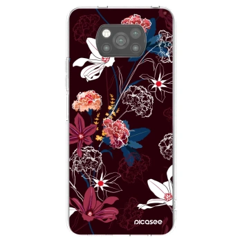 Picasee silikonski črni ovitek za Xiaomi Poco X3 Pro - Dark Meadow