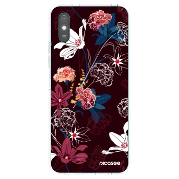 Picasee silikonski prozorni ovitek za Xiaomi Redmi 9AT - Dark Meadow