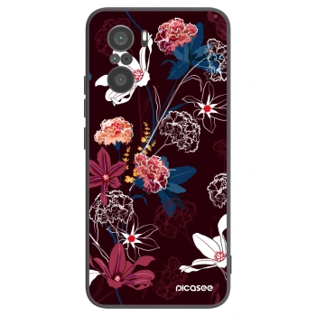 Picasee silikonski črni ovitek za Xiaomi Poco F3 - Dark Meadow