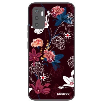 Picasee silikonski črni ovitek za Xiaomi Redmi Note 10 5G - Dark Meadow