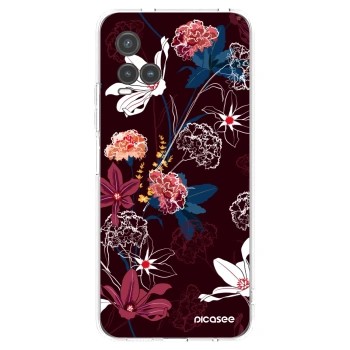 Picasee silikonski prozorni ovitek za Vivo Y33s - Dark Meadow