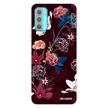 Picasee silikonski prozorni ovitek za Motorola Moto G60 - Dark Meadow