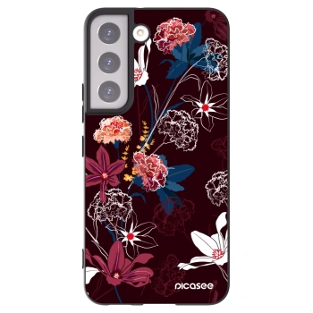 Picasee silikonski črni ovitek za Samsung Galaxy S22 5G - Dark Meadow
