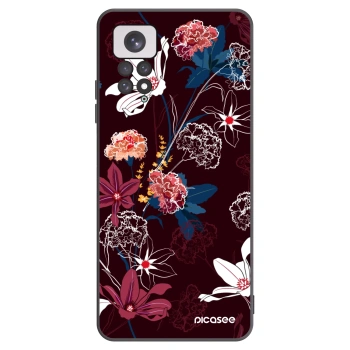 Picasee silikonski črni ovitek za Xiaomi Redmi Note 11 - Dark Meadow