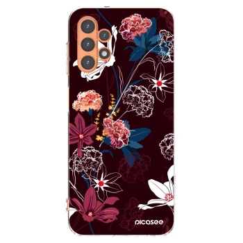Picasee silikonski prozorni ovitek za Samsung Galaxy A13 4G A135 - Dark Meadow