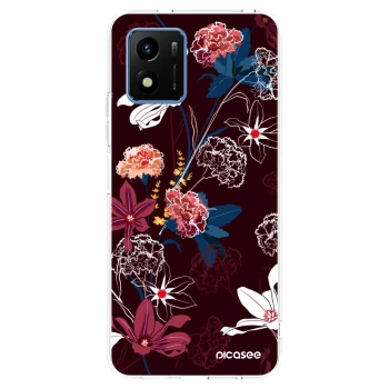 Picasee silikonski prozorni ovitek za Vivo Y01 - Dark Meadow