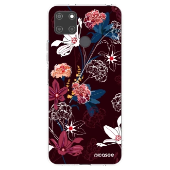 Picasee silikonski prozorni ovitek za Realme C21Y - Dark Meadow