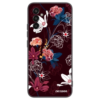 Picasee silikonski črni ovitek za Samsung Galaxy M13 M135F - Dark Meadow