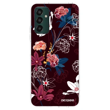 Picasee silikonski prozorni ovitek za Samsung Galaxy M13 M135F - Dark Meadow