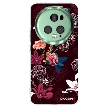 Picasee silikonski prozorni ovitek za Honor Magic5 Pro - Dark Meadow