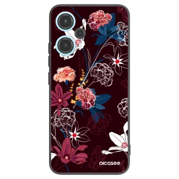 Picasee silikonski črni ovitek za Xiaomi Poco F5 - Dark Meadow
