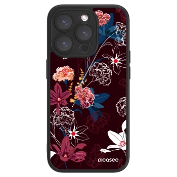 Picasee ULTIMATE CASE za Apple iPhone 15 Pro - Dark Meadow