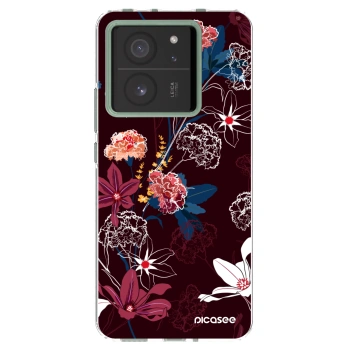 Picasee silikonski prozorni ovitek za Xiaomi 13T Pro - Dark Meadow