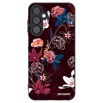 Picasee silikonski črni ovitek za Samsung Galaxy A25 A256B 5G - Dark Meadow