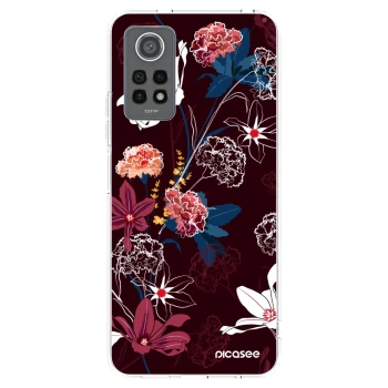 Picasee silikonski prozorni ovitek za Xiaomi Redmi Note 12 Pro 4G - Dark Meadow