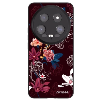 Picasee silikonski črni ovitek za Xiaomi 14 Ultra - Dark Meadow