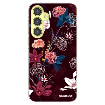 Picasee silikonski prozorni ovitek za Samsung Galaxy A35 5G A356B - Dark Meadow