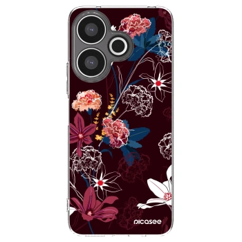 Picasee silikonski prozorni ovitek za Xiaomi Redmi 13 4G - Dark Meadow