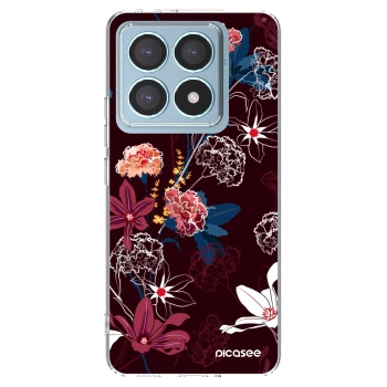 Picasee silikonski prozorni ovitek za Xiaomi 14T Pro - Dark Meadow