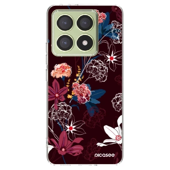 Picasee silikonski prozorni ovitek za Xiaomi 14T - Dark Meadow