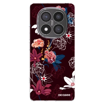 Picasee silikonski prozorni ovitek za Xiaomi Redmi Note 14 Pro+ 5G - Dark Meadow