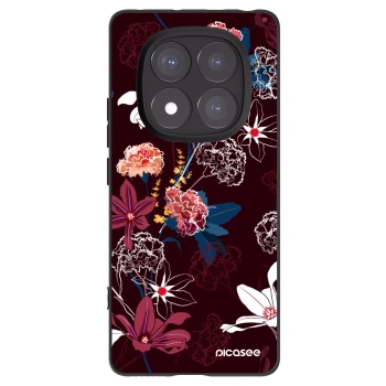 Picasee silikonski črni ovitek za Xiaomi Redmi Note 14 Pro 5G - Dark Meadow