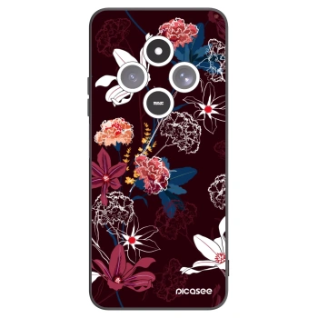 Picasee silikonski črni ovitek za Xiaomi Redmi 14C - Dark Meadow