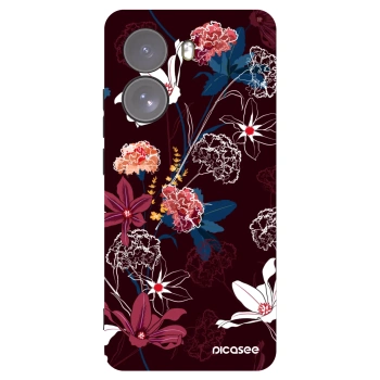 Picasee silikonski črni ovitek za Xiaomi Poco X7 - Dark Meadow