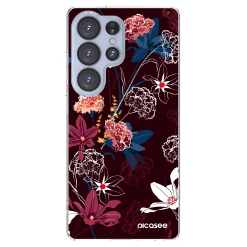 Picasee silikonski prozorni ovitek za Samsung Galaxy S25 Ultra 5G - Dark Meadow