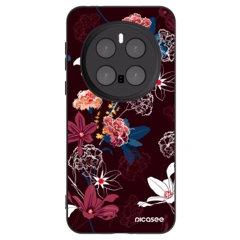 Picasee silikonski črni ovitek za Honor Magic7 Pro 5G - Dark Meadow