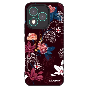 Picasee silikonski črni ovitek za Honor 400 Lite 5G - Dark Meadow