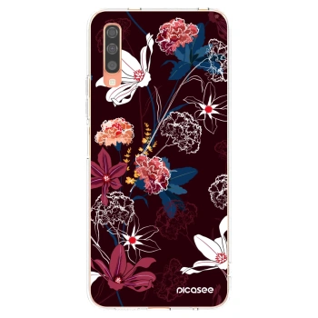 Picasee silikonski prozorni ovitek za Samsung Galaxy A70 A705F - Dark Meadow