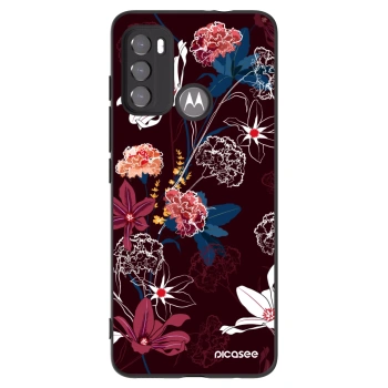 Picasee silikonski črni ovitek za Motorola Edge 60 5G - Dark Meadow