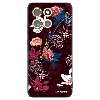 Picasee silikonski črni ovitek za Motorola Moto G86 5G - Dark Meadow