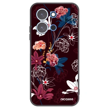 Picasee silikonski črni ovitek za Xiaomi Redmi 15C 4G - Dark Meadow