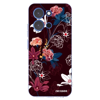 Picasee silikonski prozorni ovitek za Xiaomi Redmi 15C 4G - Dark Meadow