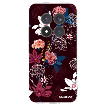 Picasee silikonski prozorni ovitek za Xiaomi Redmi Note 15 Pro+ - Dark Meadow