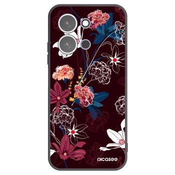 Picasee silikonski črni ovitek za Xiaomi Redmi 15C 5G - Dark Meadow