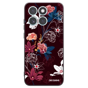 Picasee silikonski črni ovitek za Motorola Edge 70 Fusion - Dark Meadow