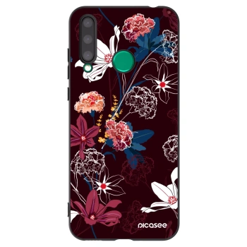 Picasee silikonski črni ovitek za Honor 20 Lite - Dark Meadow