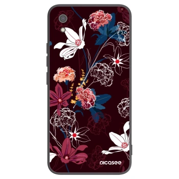 Picasee silikonski črni ovitek za Xiaomi Redmi 7A - Dark Meadow